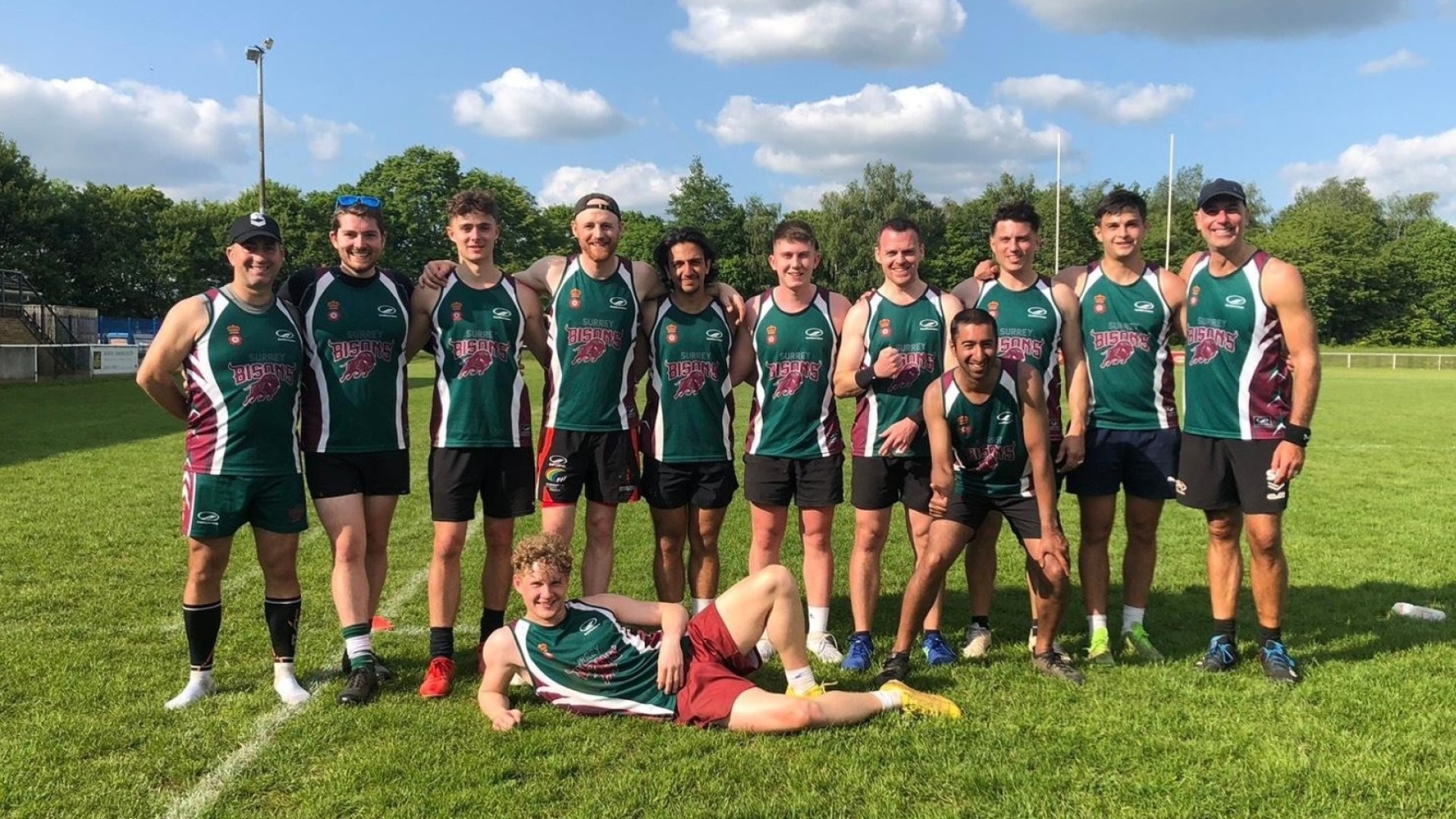 Image of Guildfordians RFC (GRFC) Touch Rugby team located on Stoke Park Guildford - Teamwork